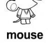 mouse 上色