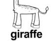 giraffe 上色