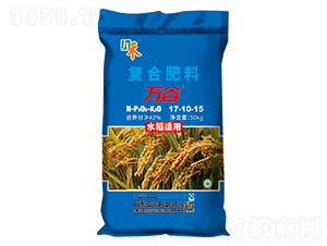 水稻适用复合肥料17-10-15-万谷-九禾