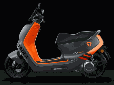 雅迪G70电动摩托车整车外观图片