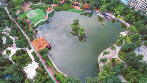 雨后阳泉尽显生态之美