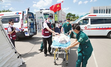 应急演练提能力 未雨绸缪练精兵