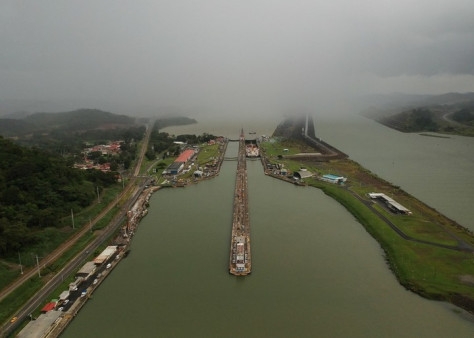 Imagen de archivo del Canal de Panamá en Panamá. (Xinhua/Mauricio Valenzuela)