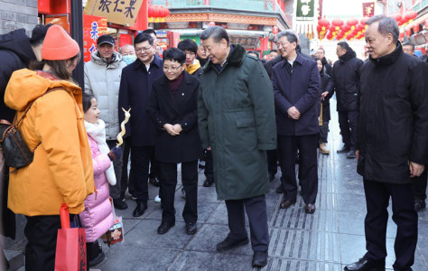 Xi extiende saludos a todos los chinos por la Fiesta de Primavera