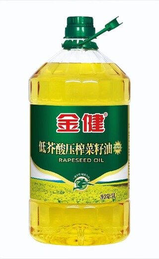 湖南湘潭金健菜籽油系列冷榨油