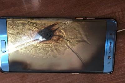 三星Note7爆炸视频首度公开 过程让人目瞪口呆