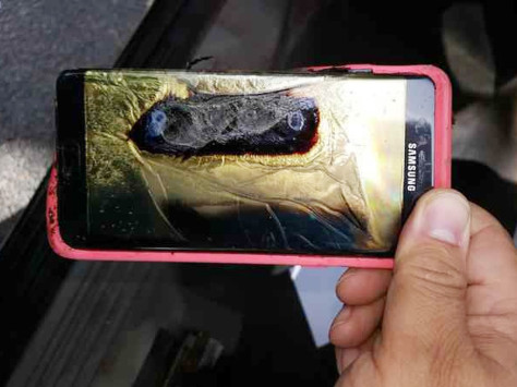 可还行？三星更换后的Note 7再次发生过热起火事故