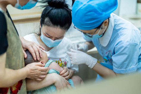 中国首个自主研发四价流脑结合疫苗长沙开打