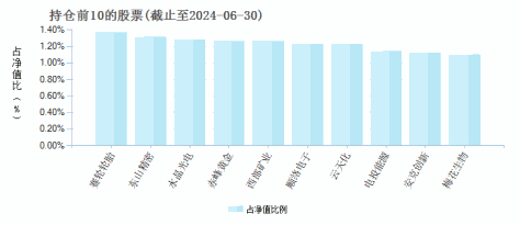 兴业中证500指数增强A(015507)基金持仓