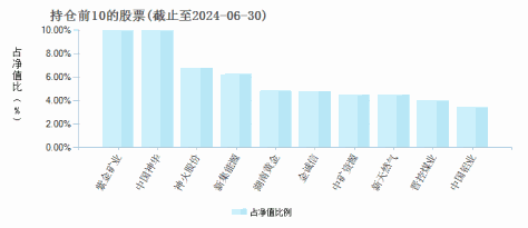 华宝资源优选混合A(240022)基金持仓