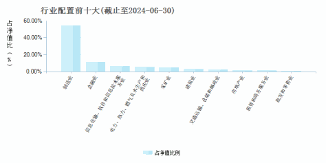 国泰君安量化选股混合发起C(016467)行业配置