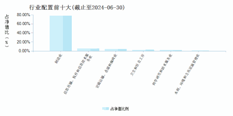 景顺长城成长龙头一年持有混合C(011059)行业配置