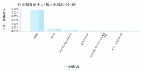 国富天颐混合C(005653)行业配置