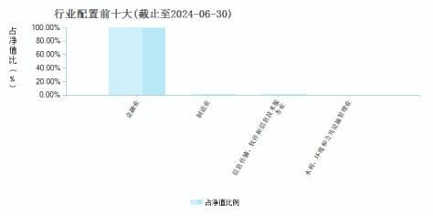 华夏中证银行ETF(515020)行业配置