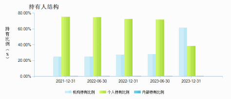 宝盈龙头优选股票A(008303)持有人结构