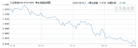 兴业养老2035(FOF)Y(017405)历史净值