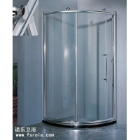 大飞轮扇形淋浴房，1.2mm国标铝材沐浴房定做，弧形淋浴房