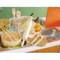 擀面杖，木勺，菜板，木刷，木刷柄,小木锤,食品夹