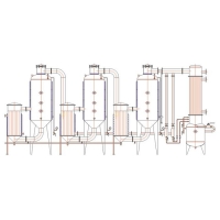 温州雨润【节能蒸发器】结构设计示意图