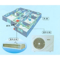 风冷热泵风管机中央空调系统