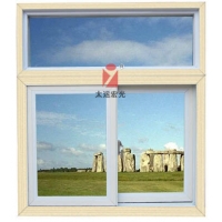 节能环保型玻璃钢白木纹窗