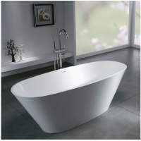 独立式豪华Solid Surface现代时尚浴缸