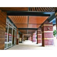 昆塑木塑复合材料提供室内外墙板地板复合材料遮阳板复合材料等