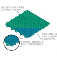 悬浮式拼装地板