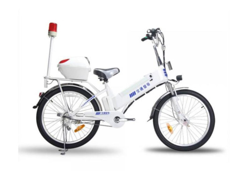 绿达  飞豹款锂电警车 电动自行车