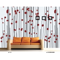 沙发背景墙纸壁画