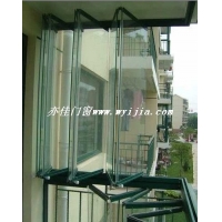 合肥铝合金门窗 合肥亦佳封阳台 门窗公司 有框阳台质优价廉 