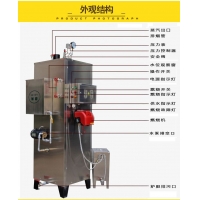 清洁行业配套商用节能100公斤蒸汽发生器锅炉