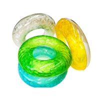 RNNM瑞年供应 镭射PVC幻彩薄膜 水上充气玩具 游泳圈 