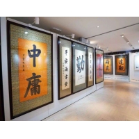 厂家直销可贴麻布板墙活动隔断墙无缝展板书画展板移动画展宣传板