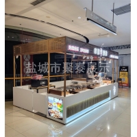 食品炒货展示柜，食品柜台定制，炒货柜台定制