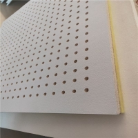 硅酸钙复棉吸音板吸声材料 穿孔复合板