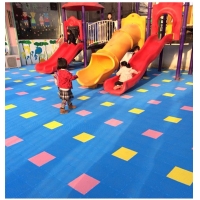 新品促销幼儿园悬浮地板_防滑悬浮拼接地板_幼儿园塑胶地板批发