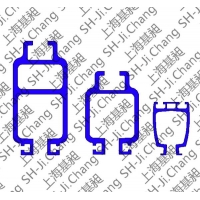 铝合金滑轨 铝型材吊轨