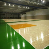 体育运动木地板销售篮球场羽毛球场定制设计包安装