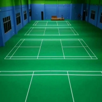 供应羽毛球运动地板 羽毛球塑胶地板价格