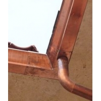 铜天沟 铜檐沟 铜排水槽 铜雨链 铜水斗 定制檐沟