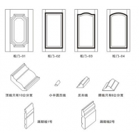 柜门、顶线、踢脚线