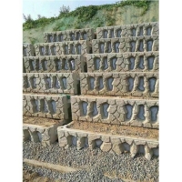 生态护坡砖模具 批发生态护坡模具模盒 河道生态护坡模具