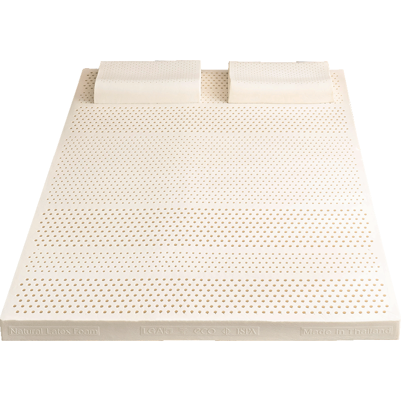 京东京造100%纯乳胶床垫 泰国原芯进口94%天然乳胶95D双人180x200x7.5cm