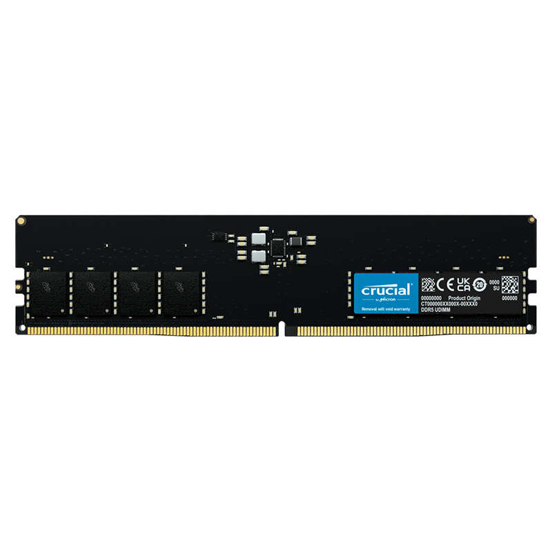 Crucial英睿达 16GB DDR5 4800频率 台式机内存条 美光（原镁光）原厂颗粒 AI电脑配件