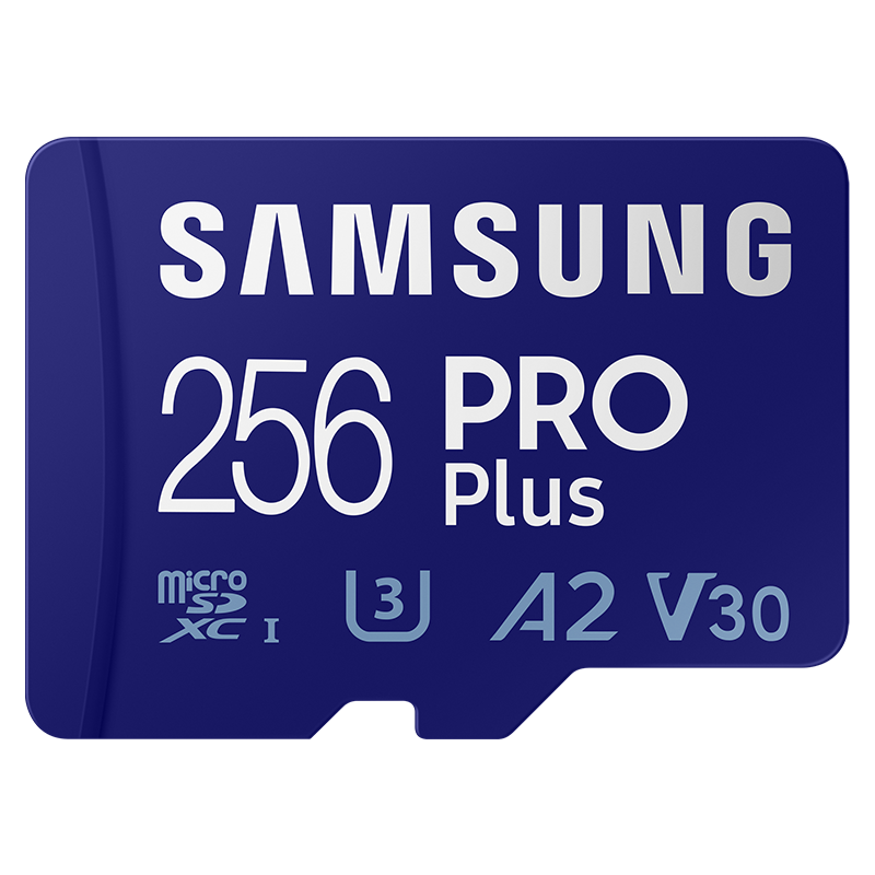 三星（SAMSUNG）256GB TF(MicroSD)存储卡 高速PRO蓝卡 U3A2V30 行车记录仪游戏机无人机 读速180MB/s写速130MB/s