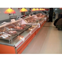 安徽鲜肉柜 定做鲜肉柜 鲜肉展示柜 鲜肉保鲜柜
