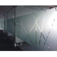 上海玻璃贴膜 隔断制作办公室玻璃 贴膜