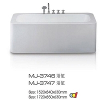 成都蒙娜丽莎浴缸系列MJ-3748