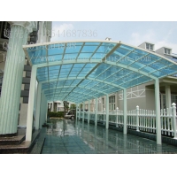 东莞阳光板雨棚,钢结构,玻璃,钢结构玻璃光线棚,铝合金镀锌雨